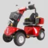 Scoo - Elektrisk mobilitetsscooter för seniorer – Hopfällbar, 4-hjulig, roterbar sits - Bild 8