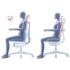 Premium ergonomisk kontorsstol med fotstöd - Bild 3